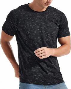 เสื้อยืดคอกลมแขนสั้นทรงปกติสำหรับผู้ชาย ผ้าฝ้าย 100% ใส่สบาย ระบายอากาศได้ดี พร้อมโลโก้สั่งทำพิเศษ - Product Image 1