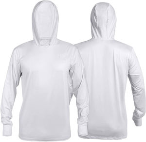 Camisa de Pesca Unisex de Manga Larga con Estampado por Transferencia Térmica UPF 50 Anti-UV, Transpirable, 100% Poliéster, para Actividades al Aire Libre - Product Image 5