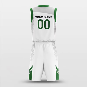 Ensemble d'uniformes de basketball personnalisés : maillot et short respirants en mesh pour l'entraînement sportif - Product Image 2