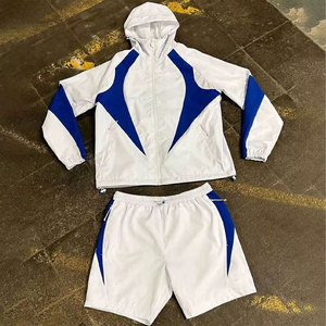สินค้ามาใหม่ ชุดกีฬาผู้ชายแบบกำหนดเอง รุ่น 2026 Lawd Sports เสื้อกันลมสำหรับฤดูใบไม้ร่วง ชุดเต็มตัว ผลิตจากโพลีเอสเตอร์/ไนลอน แห้งเร็ว ระบายอากาศได้ดี OEM 2 1 - Product Image 1