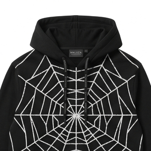 เสื้อฮู้ดดี้ผ้าฟลีซหนานุ่ม คอตตอน ยูนิเซ็กส์ ทรงปกติ สไตล์วินเทจ ล้างสีแบบวินเทจ พิมพ์ลายกราฟิกไล่เฉดสี เป็นมิตรต่อสิ่งแวดล้อม รับผลิตแบบสั่งทำพิเศษ (Custom Private Label) - Product Image 3