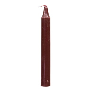 Velas Rectas Marrones de 4 Pulgadas - Velas de Cera de Parafina Hechas a Mano para Navidad, Bodas, Restaurantes, Decoración del Hogar - Product Image 3