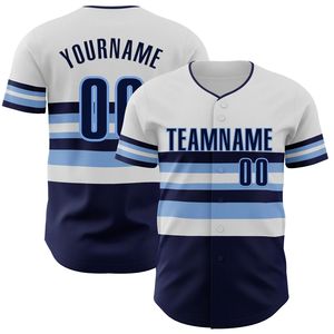 Camiseta de Béisbol Personalizada Unisex de Manga Corta con Botones al Frente, Diseño a Rayas, Impresión por Transferencia de Calor, Poliéster Transpirable para Verano - Product Image 4