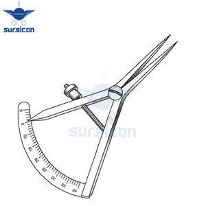 Calibrador Castroviejo-Epker de 9 cm / 3-1/2 Pulgadas, Rango de Medición de 40 mm, Precisión en Acero Inoxidable, para Mediciones Oftálmicas y Quirúrgicas - Product Image 5