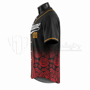 Camiseta de Béisbol Sublimada Personalizada, 100% Poliéster, Secado Rápido, Transpirable, Logotipo Personalizado, Uniforme de Equipo Unisex, OEM, ODM - Product Image 5