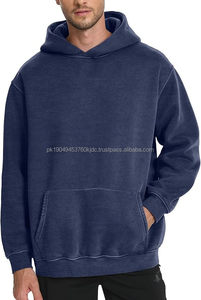 Hoodie personnalisable OEM, sweat à capuche pull-over par Waseem Impex, hoodies en molleton de coton uni de haute qualité pour hommes et femmes - Product Image 3
