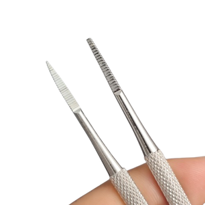 Lime à ongles incarnés de haute qualité en acier inoxydable 13 cm double face grain 180, outil réutilisable pour le soin des ongles - Product Image 5