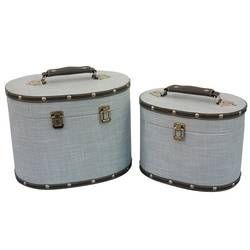 Baúl de Almacenamiento Metálico Moderno y Decorativo, Diseño con Correa, Multifuncional, Ecológico, Grande, para Guardar Ropa, Empaque para Regalos - Product Image 5