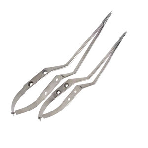 Ciseaux ophtalmiques Castroviejo manuels en acier, ensemble d'instruments microchirurgicaux, outil chirurgical de précision de qualité professionnelle - Product Image 6