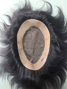 Perruque indienne ondulée de haute qualité Taz Hair pour hommes, système de toupet à base mono souple, fabriquée au Bangladesh - Product Image 4