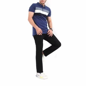 Chemises polo décontractées pour hommes, nouvelle collection, design tendance, logo personnalisé, couleur unie, respirantes, pour hommes - Product Image 4