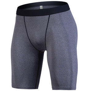 Men's Compression <b>Athletic</b> Workout Shorts Perfect Pocket Spandex Canvas Boxer Mid Casual Men's Custom Compression Board Shorts - Product Image 1