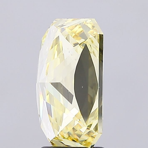 Diamant Jaune Intense Cultivé en Laboratoire, Taille Coussin Radiant Fantaisie, Certifié CVD, Pierre Précieuse Libre pour Créations de Joaillerie Fine de Luxe - Product Image 2
