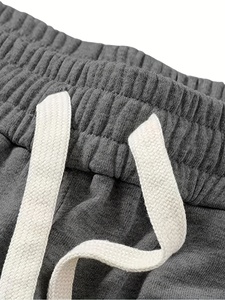 Custom ODM Men Casual Loose Fit Sweatpants Drawstring Waist Cuffed <b>Joggers</b> - Product Image 6