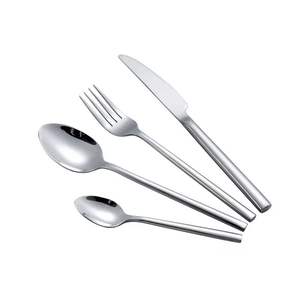 Ensemble de couverts en acier inoxydable de qualité supérieure, cuillère, fourchette, couteau, couverts modernes, vaisselle de table, ustensiles de cuisine, ensemble durable - Product Image 2