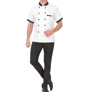 Uniformes de Chef Personalizados al por Mayor con Logotipo, Ropa de Cocina, Chaquetas de Chef para Restaurante y Bar, Uniformes de Chef en Venta para Unisex - Product Image 1