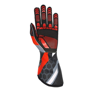 Custom Design Kart Racing Gloves | Luxury Stealth Look Minimalist Team Apparel | Factory Wholesale Price - Product Image 2