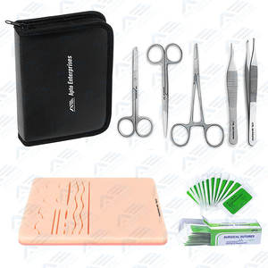 Kit d'outils pour plaies en forme d'arc et pré-découpées et fils de suture parfaits pour la pratique et l'éducation Kit de suture Instruments médicaux - Product Image 5