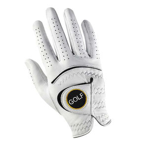 Guante de Golf Personalizado, Transpirable, de Cuero Genuino, Impermeable, para Todo Clima, de Dedo Completo, para Hombre y Mujer, Mano Izquierda/Derecha, con Cierre de Gancho y Bucle, para Ciclismo - Product Image 1