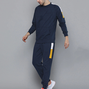 pullover stylish Men's Sweatsuit Casual Jogging Suits <b>Workout</b> <b>Hoodie</b> and Long Sleeves Sweatsuit And 100%cotton Men's Sweatsuit - Product Image 4