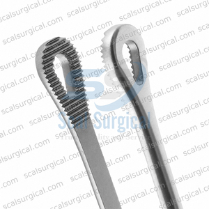 Pinzas Tuttle Singley de acero inoxidable con puntas dentadas, pinzas quirúrgicas de agarre, grado quirúrgico - Product Image 2