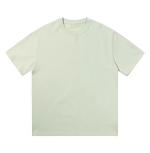 Camiseta de Alta Calidad para Hombre, 100% Algodón, Ligera, Cuello Redondo, Casual, Manga Corta, Corte Holgado, Logotipo Personalizado, Transpirable y Ecológica - Product Image 3