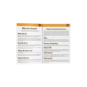 Impression offset CMYK, <span class=keywords><strong>magazine</strong></span>/brochure/livret/catalogue personnalisé, reliure à point de suture, couverture souple, brochure en papier - Product Image 4