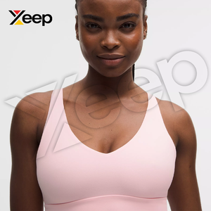 XEEP สปอร์ตบราโยคะคุณภาพสูงสำหรับผู้หญิง รุ่น XC-SB-66 สายรัดปรับได้ ระบายอากาศดี แผ่นรองถอดออกได้ รองรับได้ดี แห้งเร็ว - Product Image 4