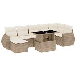 Conjunto de Sofás de Jardín Color Beige - Product Image 2
