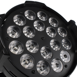 ไฟเวที SHEHDS อลูมิเนียมอัลลอยด์ขนาดใหญ่ 18*18W RGBWAUV 6in1 Par LED DMX512 สำหรับงานดีเจ งานแต่งงาน และงานอีเว้นท์ - Product Image 4