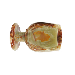 Nuevo y Exclusivo Tarro de Mármol Blanco Ónix Natural de Lujo con Tapa e Inserto de Vidrio, Diseño Moderno y Antiguo para Cocina - Product Image 2