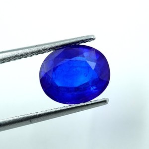 HAYAAT GEMS HG-0016, Gema de Zafiro Azul Ovalado de 3 Quilates, Zafiro Natural Facetado Suelto (9.5X8X5MM) - Product Image 5