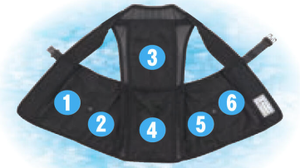 Chaleco de Refrigeración Industrial Ligero, Versátil, de Calidad Superlativa, Reduce el Estrés por Calor - Product Image 5