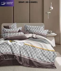 Juego de Sábanas de Hotel de Alta Calidad, Tamaño King, con Rayas, Sábanas Planas y Ajustables Suaves, 400 Hilos, Microfibra, Duraderas, Fáciles de Cuidar, Fundas de Almohada - Product Image 6