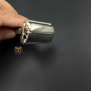 Double Edge Safety <b>Razor</b> Stainless Steel Manual Shaving <b>Razor</b> Luxury Barber Wet Shave <b>Razor</b> for <b>Men</b> Professional Grooming Tool - Product Image 4