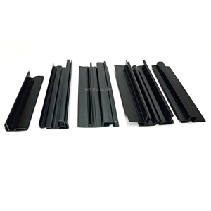 Jig U-Shaped Rigid Flexible PVC ABS PC PMMA Extrusion Profiles for Industrial OEM Applications in Wiring Panels and Assembly - Product Image 2