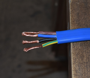 4 sqmm 4 Core PVC Insulated Flat Cable <b>Submersible</b> <b>Pump</b> <b>Water</b> Resistant Wire for Borewell Deep Well <b>Pumps</b> Solid for Power - Product Image 3