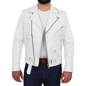 2026 Trending Men <b>Genuine</b> <b>Leather</b> <b>Jacket</b> Premium <b>Leather</b> <b>Jacket</b> for Motorcycle Riding and Streetwear - Product Image 1