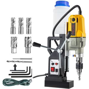 Trapano Magnetico 1100W, Diametro di Foratura 1,57 Pollici, 2697lbf/12000N, Trapano Elettrico Portatile con 7 Punte, Velocità Massima 580 RPM - Product Image 1