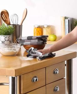 Collezione tricolore da cucina, Set di strofinacci, nero, 4 pezzi | Importazioni di Design - Product Image 2