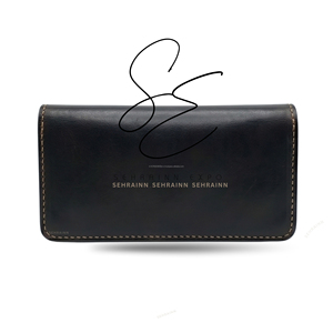 SEHRAINN Women Bohemian <b>Embossed</b> Genuine Leather Wallet Open Closure Slim Wallet Cowgirl <b>Card</b> Sleeve Long Clutch Wallet - Product Image 4