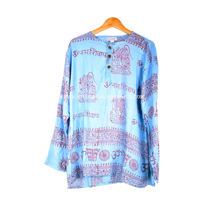 Pyjama en coton népalais, tapis de prière confortable - Product Image 1