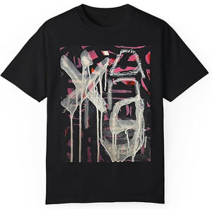 Camisetas Personalizadas con Serigrafía Y2K para Hombre, 100% Algodón Grueso, Estilo Urbano Holgado, Tejido de Punto - Product Image 5
