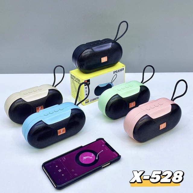 X528 Wireless Audio Player Portable Mini Soundbox Powerful Heavy Bass Support TF Card USB Playback Custom OEM Factory