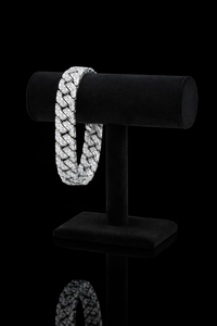 Pulsera de Cadena de Diamantes de Lujo Premium, Estilo Hip Hop, Oro 10K 14K, VS1 VS2, Color H-I, Joyería de Moda, Regalo para Él - Product Image 4