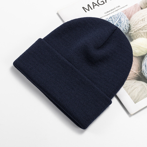 FITNESS CONCEPTS Gorro de Punto Unisex de Color Sólido, 100% Acrílico, Cálido para Invierno, Gorra Casual para Uso Diario, Bordado 3D, Impresión Personalizada - Product Image 3