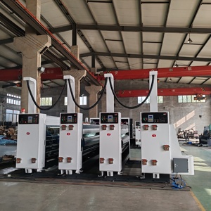 Máquina Impresora Flexográfica Automática de Cartón de 2 Colores, Ranuradora y Troqueladora para Cartón Corrugado, Nueva y Más Vendida - Product Image 2