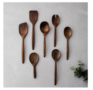 Produit artisanal écologique, compatible lave-vaisselle, ustensiles à salade, cuisine à domicile, fabriqué en Inde - Product Image 1