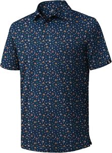 Camisas Casuales Personalizadas OEM para Hombre, Jersey de Algodón de Alta Calidad 200g, Antiarrugas, Manga Corta, Impresión de Logotipo, Bordado al por Mayor - Product Image 6