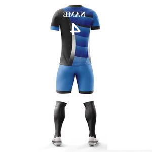 Summer New Arrival Basketball Uniform Jersey with Short Practice <b>Club</b> Sports Uniform Trendy Full Set Football Uniform OEM - Product Image 2